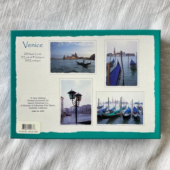 20ct Venice Italy Stationary Cards by Amy Melious© - Picture 7 of 14